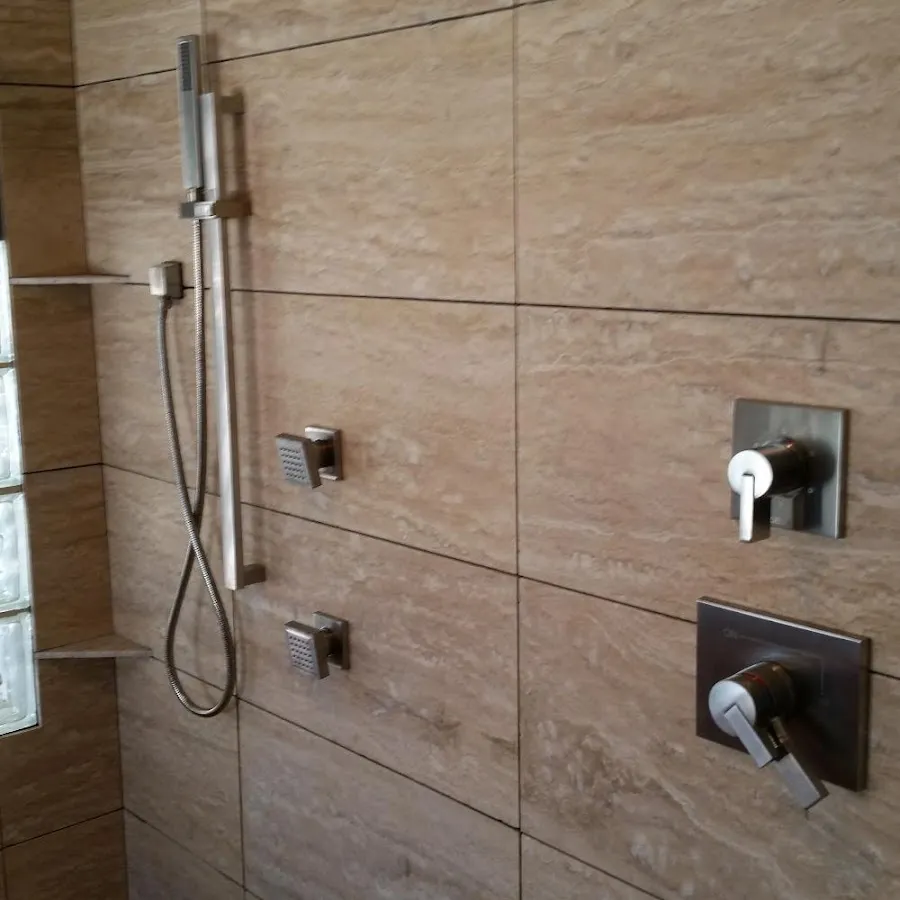 Shower fixture installation for Water Heater Replacement in Millcreek